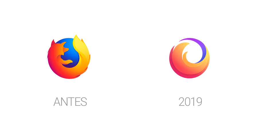 Rediseño de logo Firefox
