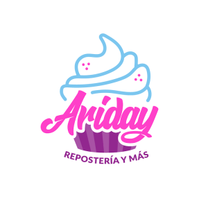 Diseño de logos - Ariday Repostería y más