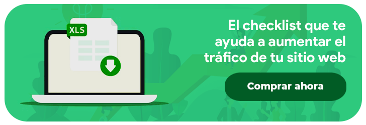 El checklist que te ayudará a aumentar el tráfico de tu sitio web