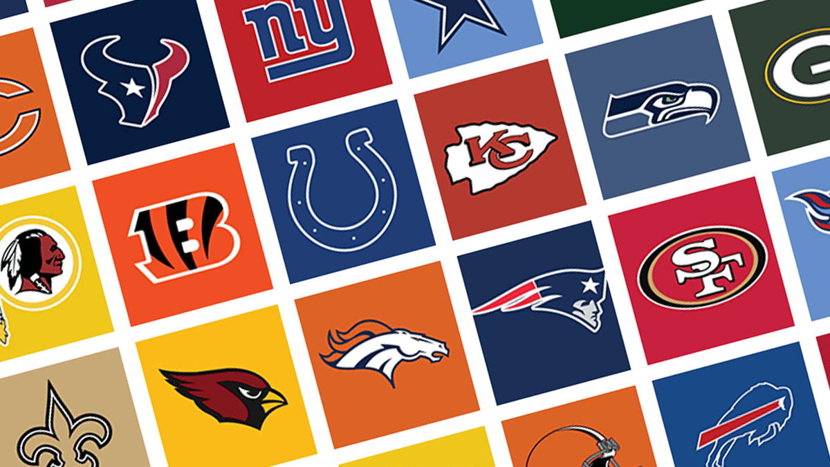 Aquí tienes el Top 10 de los mejores logos de la NFL